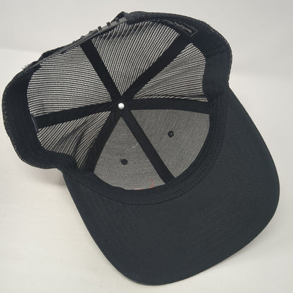 Pinnacle Electric Inc. Snapback Trucker Hat Black One Size Mesh Back