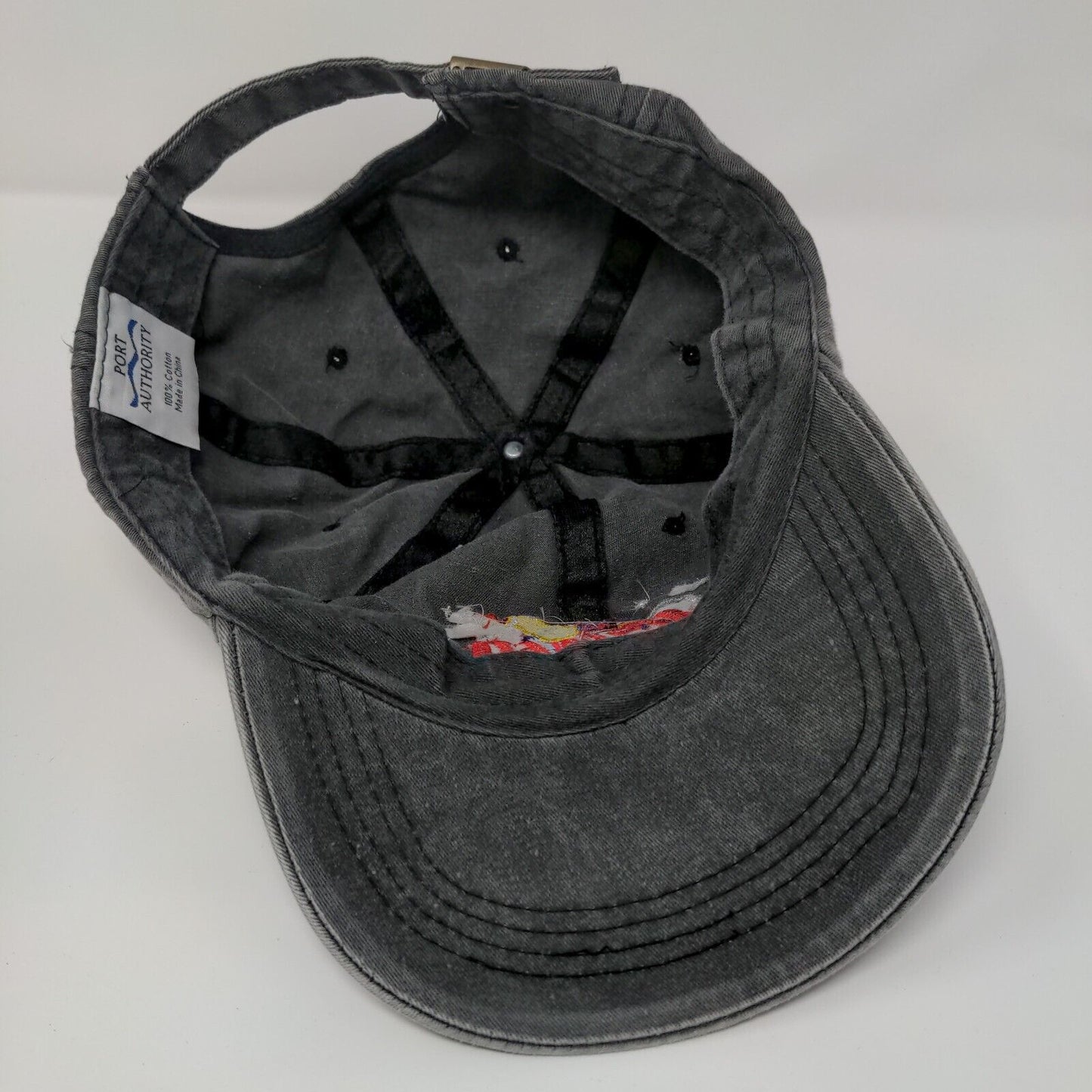 Rocket Intergalactic Diner Slideback Hat Gray One Size Adjustable Port Authority