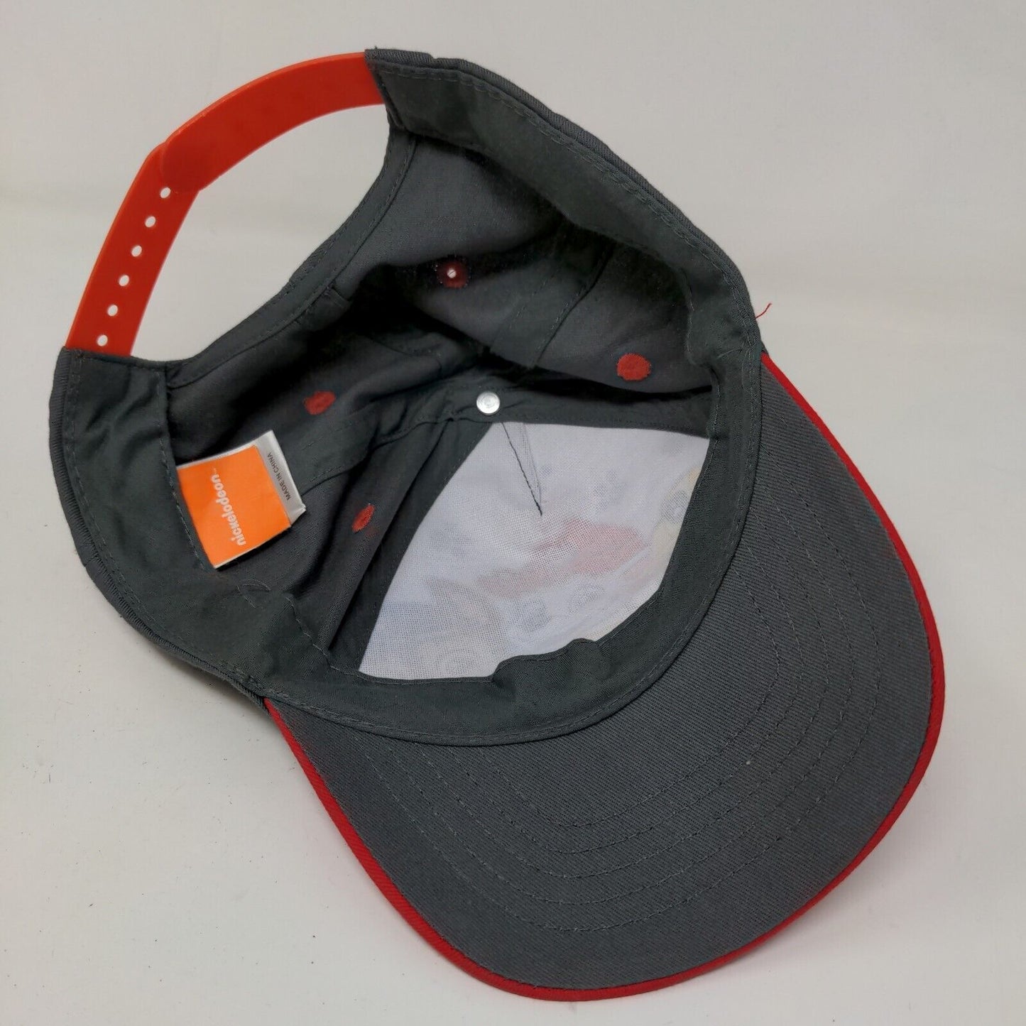 Nickelodeon Boy's Snapback Hat White Gray Size OSFM Graphic Logo Paw Patrol