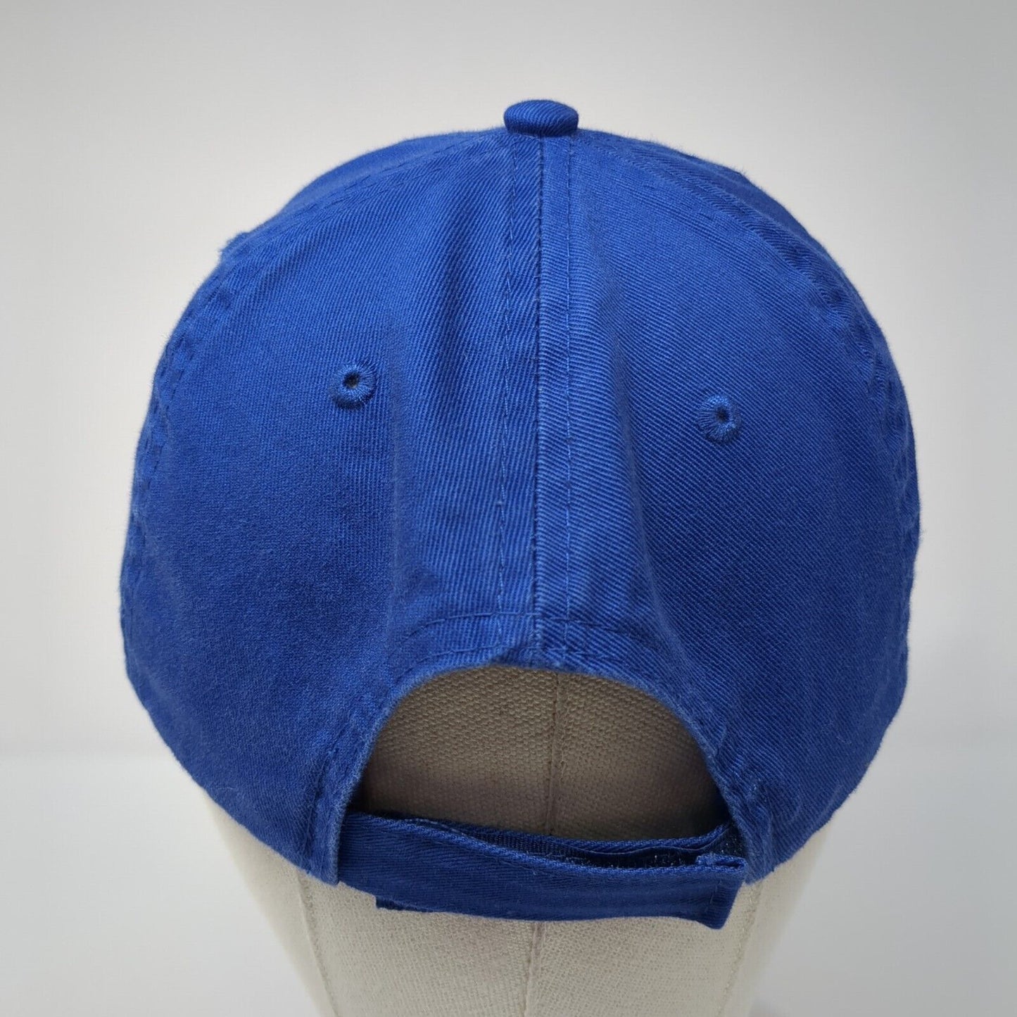 Star Outreach Strapback Hat Blue One Size Adjustable Embroidered Port & Company