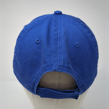 Star Outreach Strapback Hat Blue One Size Adjustable Embroidered Port & Company