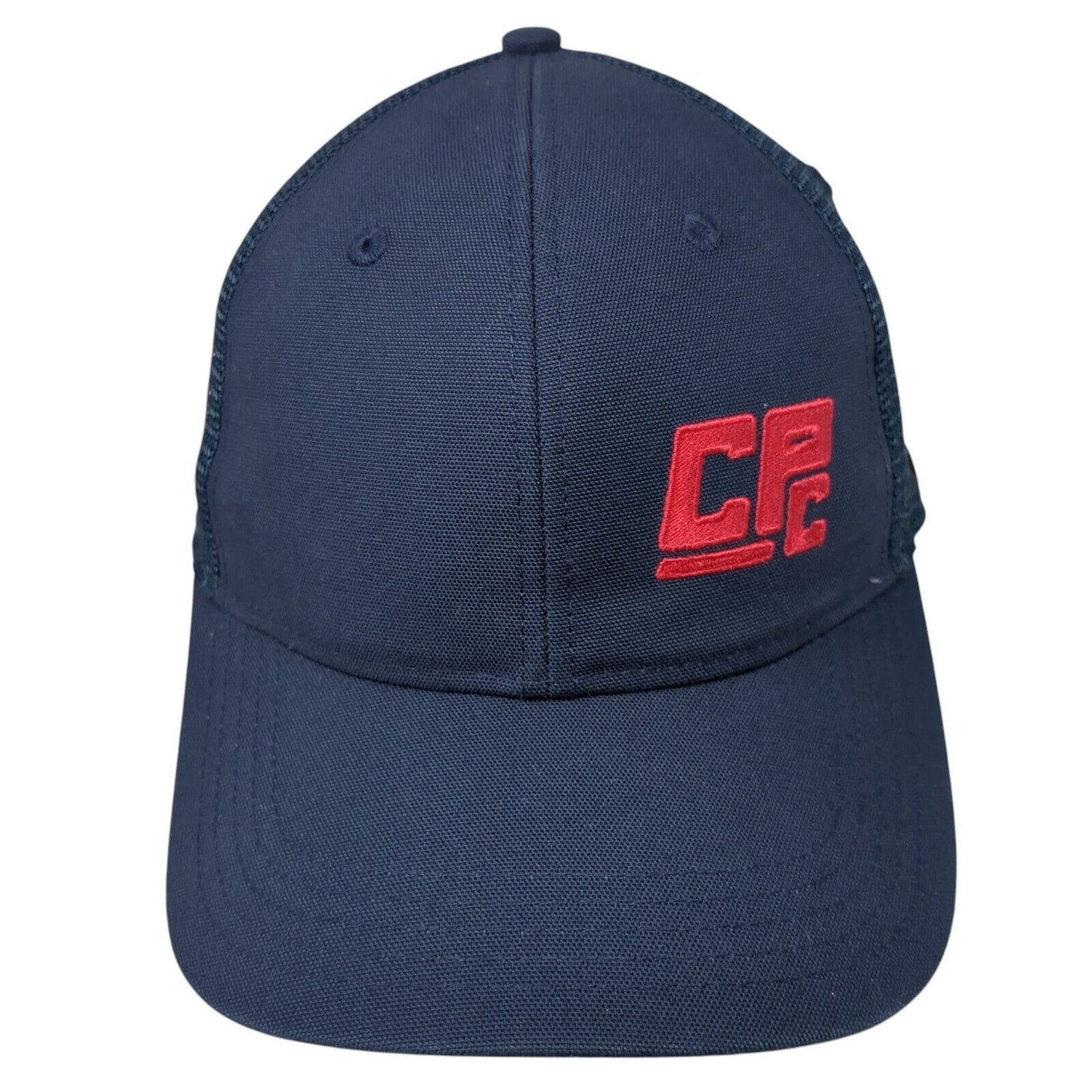 CPC Snapback Trucker Hat Blue One Size Adjustable Embroidered Mesh Back Carhartt