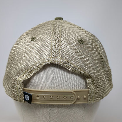 Ouray Trucker Hat Green One Size Mesh Montana Wolf Creek Angler Fish Patch Cap