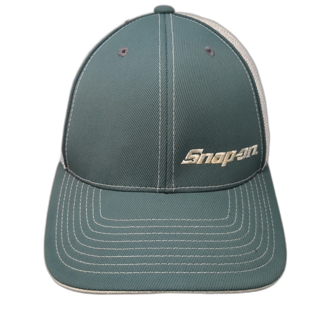 Pacific Headwear Snap-on Baseball Cap Blue XL Mesh Back Fitted Pro Model Hat