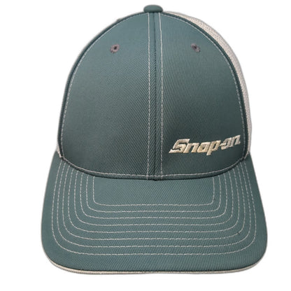 Pacific Headwear Snap-on Baseball Cap Blue XL Mesh Back Fitted Pro Model Hat
