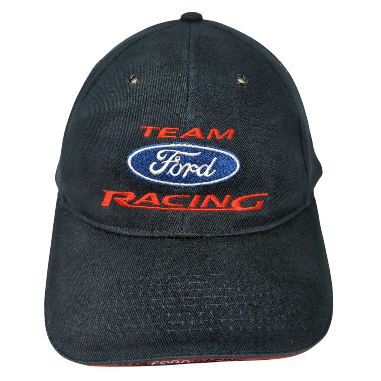 Drew Pearson Team Ford Racing Snapback Blue One Size Charter Member Cotton Hat