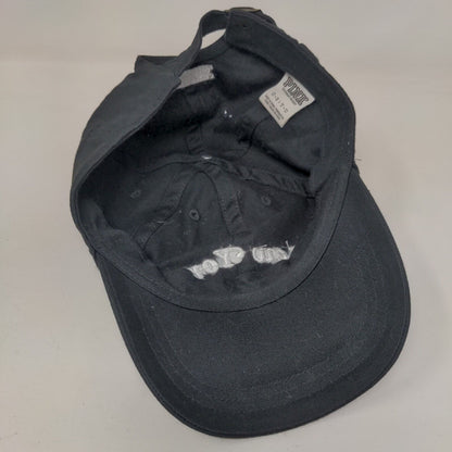New York Slideback Hat Black One Size Embroidered Victoria's Secret PINK