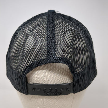 Good Time Charlie Patch Snapback Trucker Hat Black One Size Mesh Back