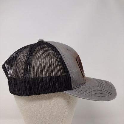 Idaho Central Credit Union Snapback Trucker Hat Gray OSFA Outdoor Cap