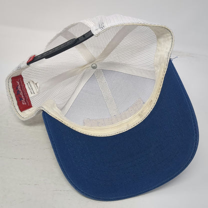 Eberlestock Trucker Hat Blue One Size Mesh Back Snapback Graphic Patch Logo Hat