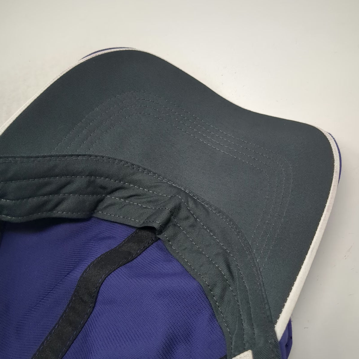 Nike Baseball Cap Blue One Size Swoosh Perforated Mesh Adjustable Golf hat