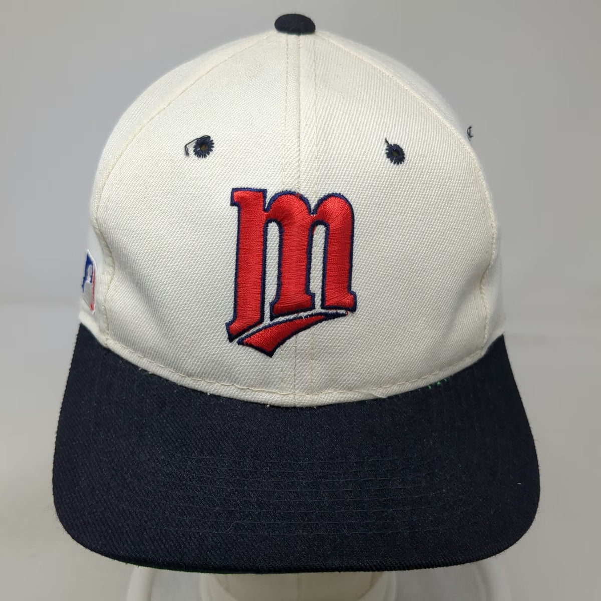 Minnesota Twins MLB Sports Specialties Snapback Hat White Side Logo Vintage
