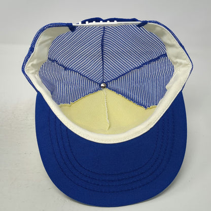 Therma-Tru Doors Trucker Hat Blue One Size Mesh Snapback Made In USA Patch