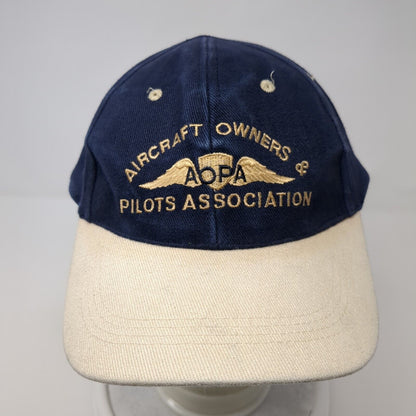 Aircraft Owners & Pilots Association 1903-2003 Slideback Hat Blue OS Adjustable