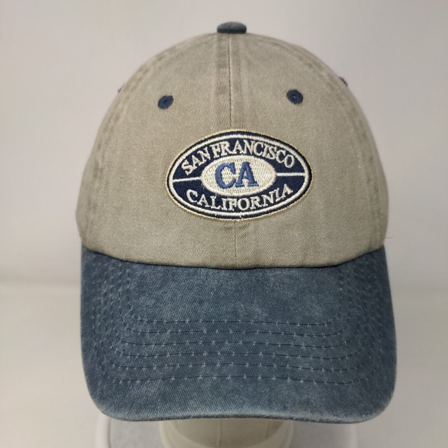 San Francisco California Slideback Hat Multicolor One Size Adjustable Cotton
