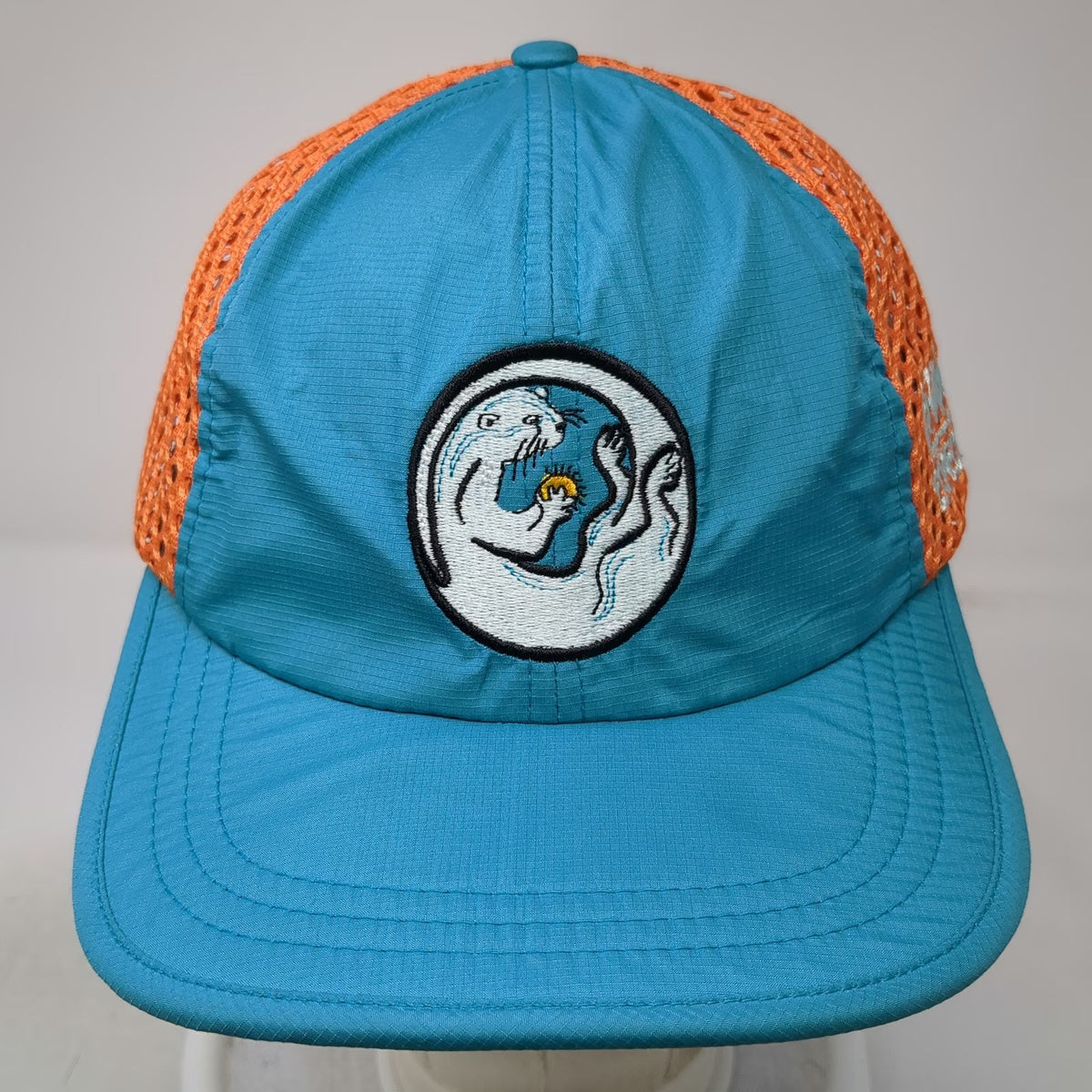 Richardson Baseball Cap Blue Orange One Size Otter InWord Expeditions Mesh Hat