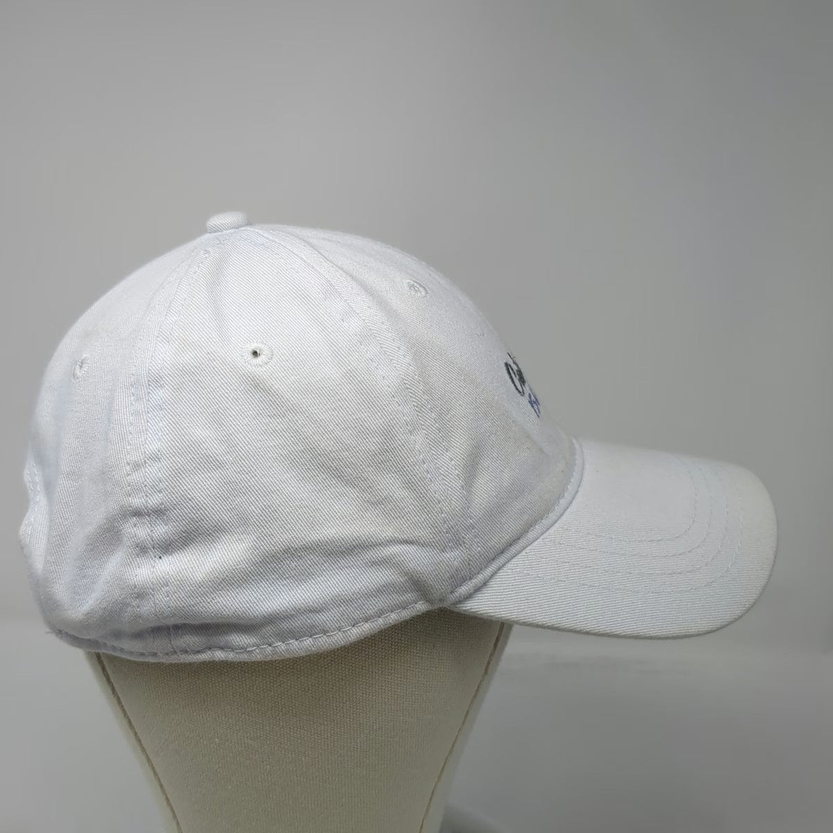 Ouray Baseball Cap White One Size Catalina Island Palm Tree Strapback Cotton hat
