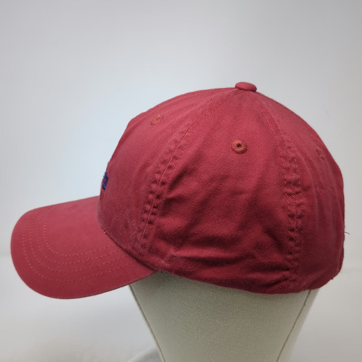 Imperial Sun Valley Red Baseball Cap One Size Slideback Embroidered Cotton Hat