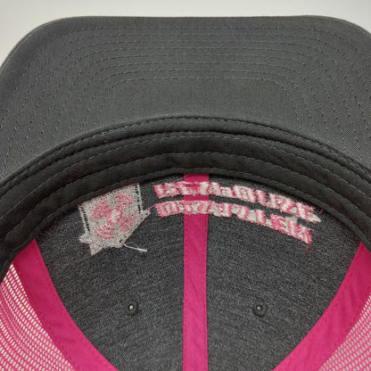Richardson 112 Trucker Hat Black Pink One Size Disaster Response Mesh Snapback