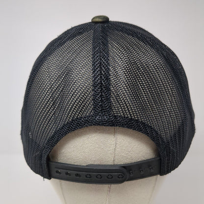 Let's Go Brandon Patch Snapback Trucker Hat Camo One Size Mesh Back