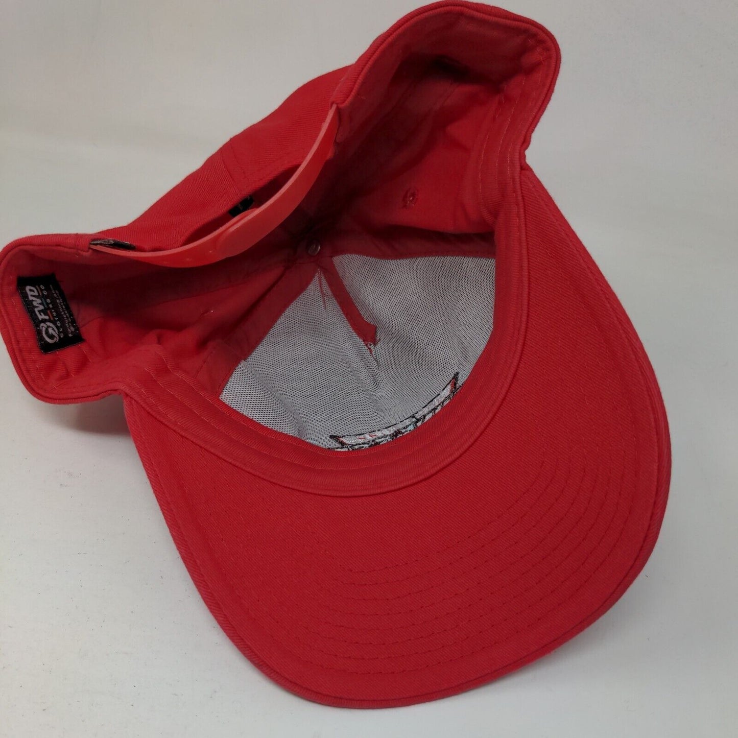 Nashville Tennessee Snapback Hat Red One Size Embroidered 5 Panel