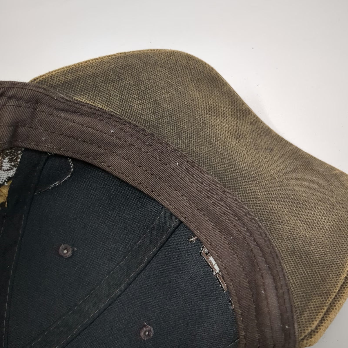 DRI DUCK Vega Baseball Cap Brown One Size Distressed Fish Wildlife Strapback Hat