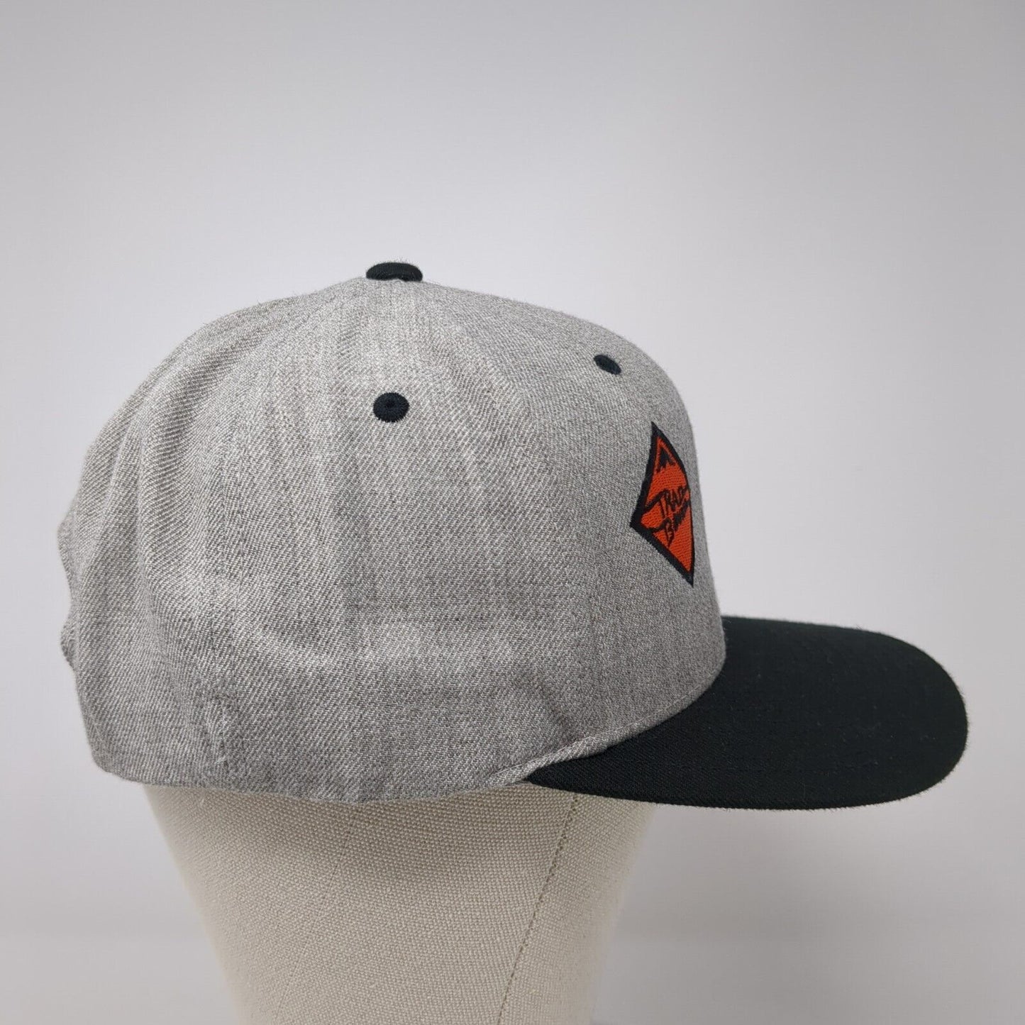 Trailbound Snapback Hat Gray One Size Colorblock The Classics Yupoong