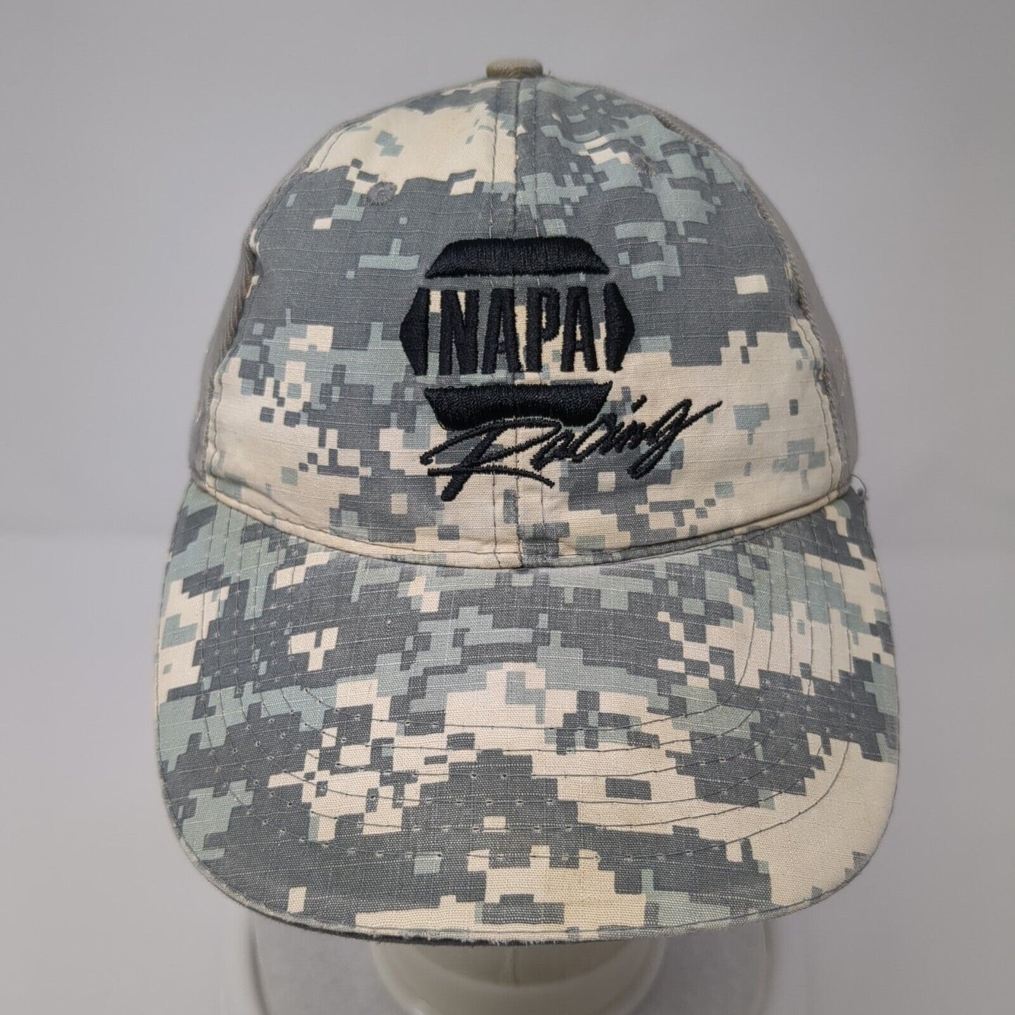 NAPA Racing Strapback Digital Camo Hat Intrepid Fallen Heroes Fund Logo