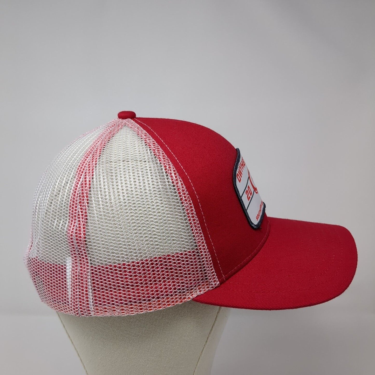 Owyhee Storm 2021 Southern Idaho Conference Trucker Hat Red OS Mesh Outdoor Cap