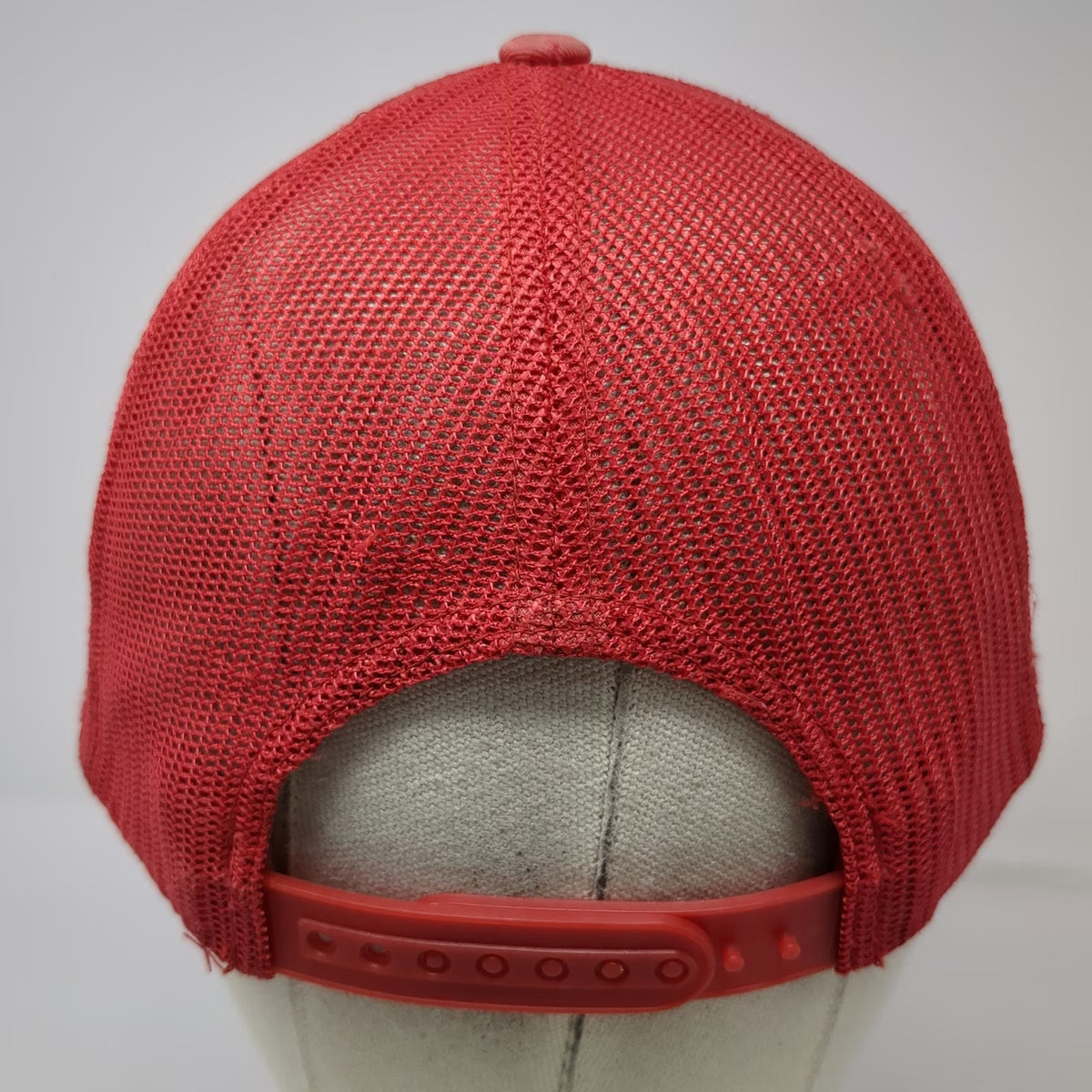 Honolua Surf Co Red Trucker Hat One Size Hawaii Aloha Mesh Snapback Flat Brim