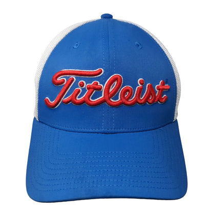 Titleist Pro V1 FJ Fitted Hat Blue Small/Medium Colorblock New Era