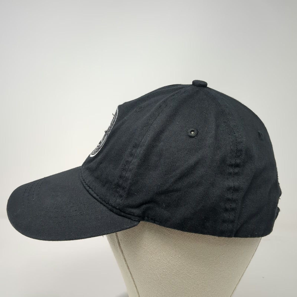 Polar USA Baseball Cap Black OSFM GTMO Beach Club Sun Sand Surf Slideback Hat