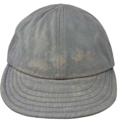 Gegeen Domog Baseball Cap Gray One Size Distressed Short Brim Toggle Strap Hat
