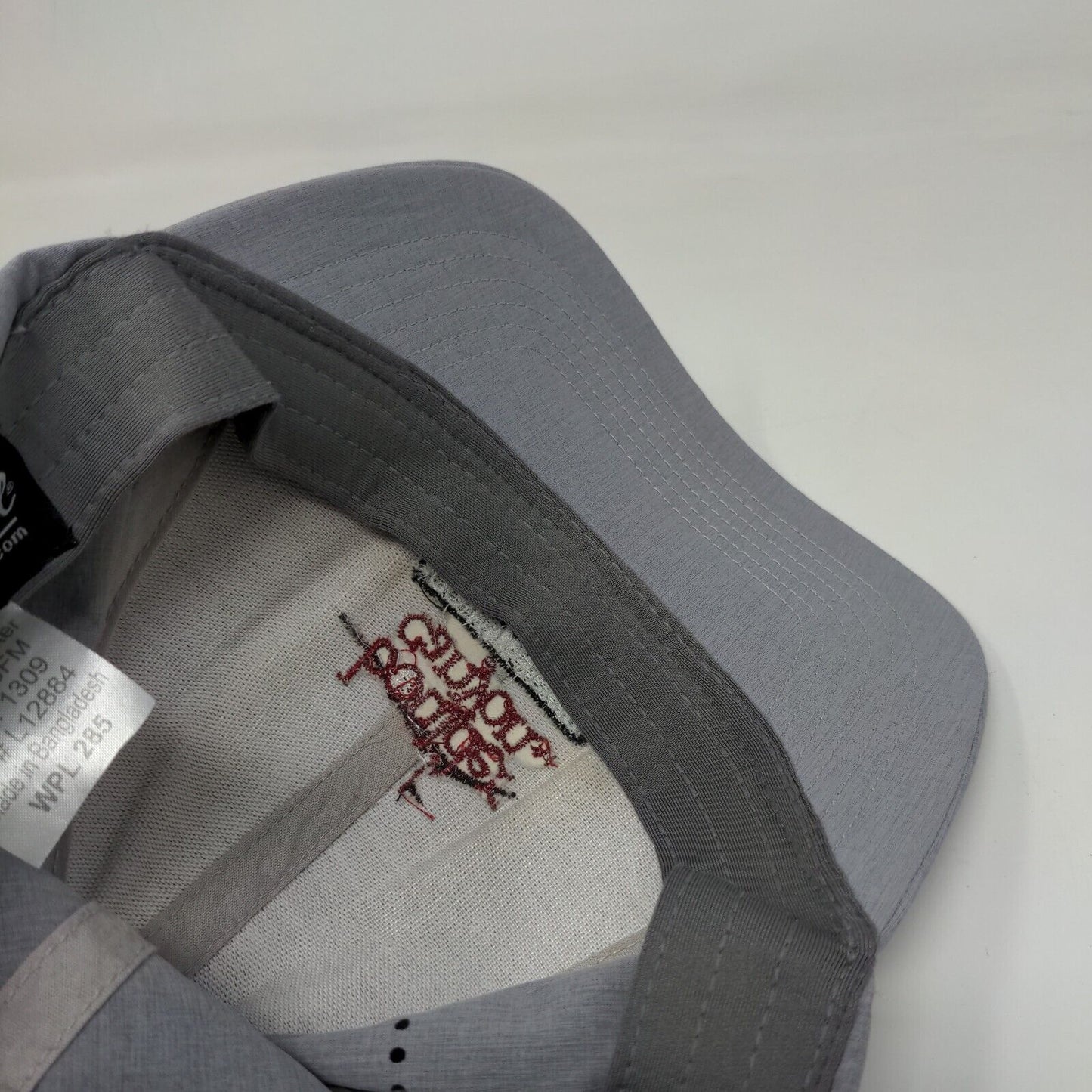 Boulder Canyon Country Club Strapback Hat Gray OSFM Embroidered Imperial