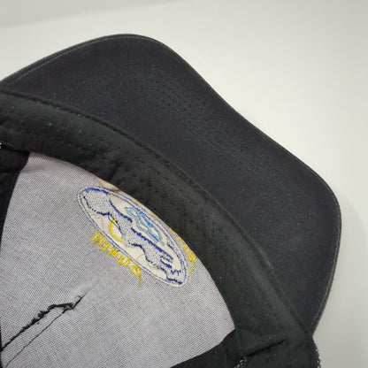 Idaho River Sports Since 1987 Snapback Trucker Hat Black OSFA Mesh Back Hit Wear