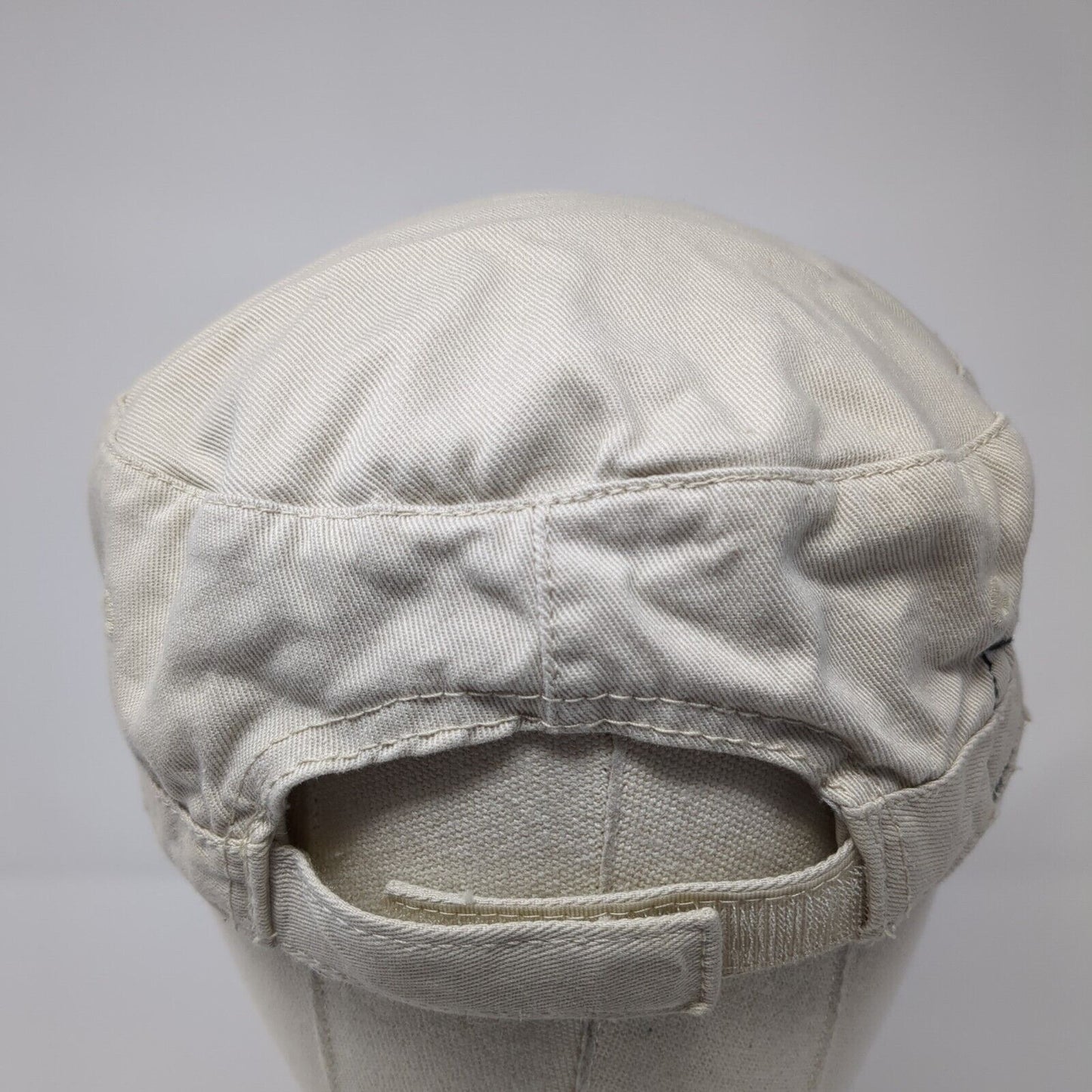 Camp Rainbow Gold Strapback Cadet Army Hat Tan One Size Alternative