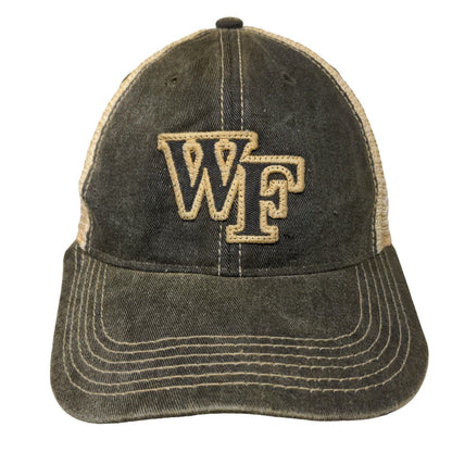 WF Wake Forest Snapback Mesh Back Trucker Hat Multi One Size Legacy