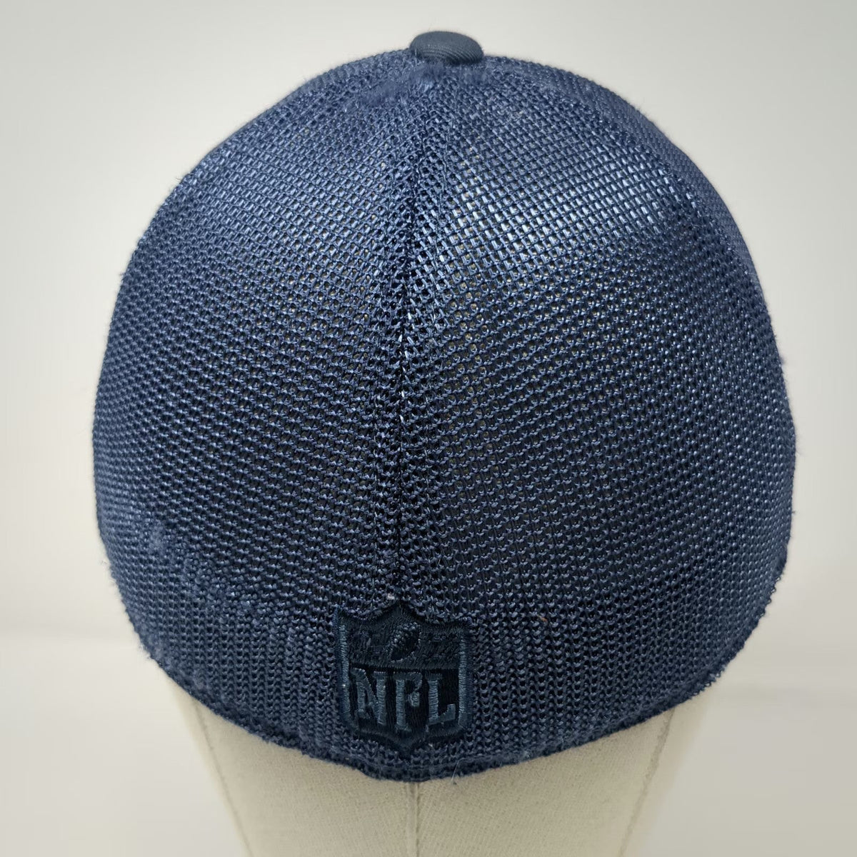 Seattle Seahawks NFL Reebok Cap Blue One Size Mesh Back Curved Brim Logo Shield