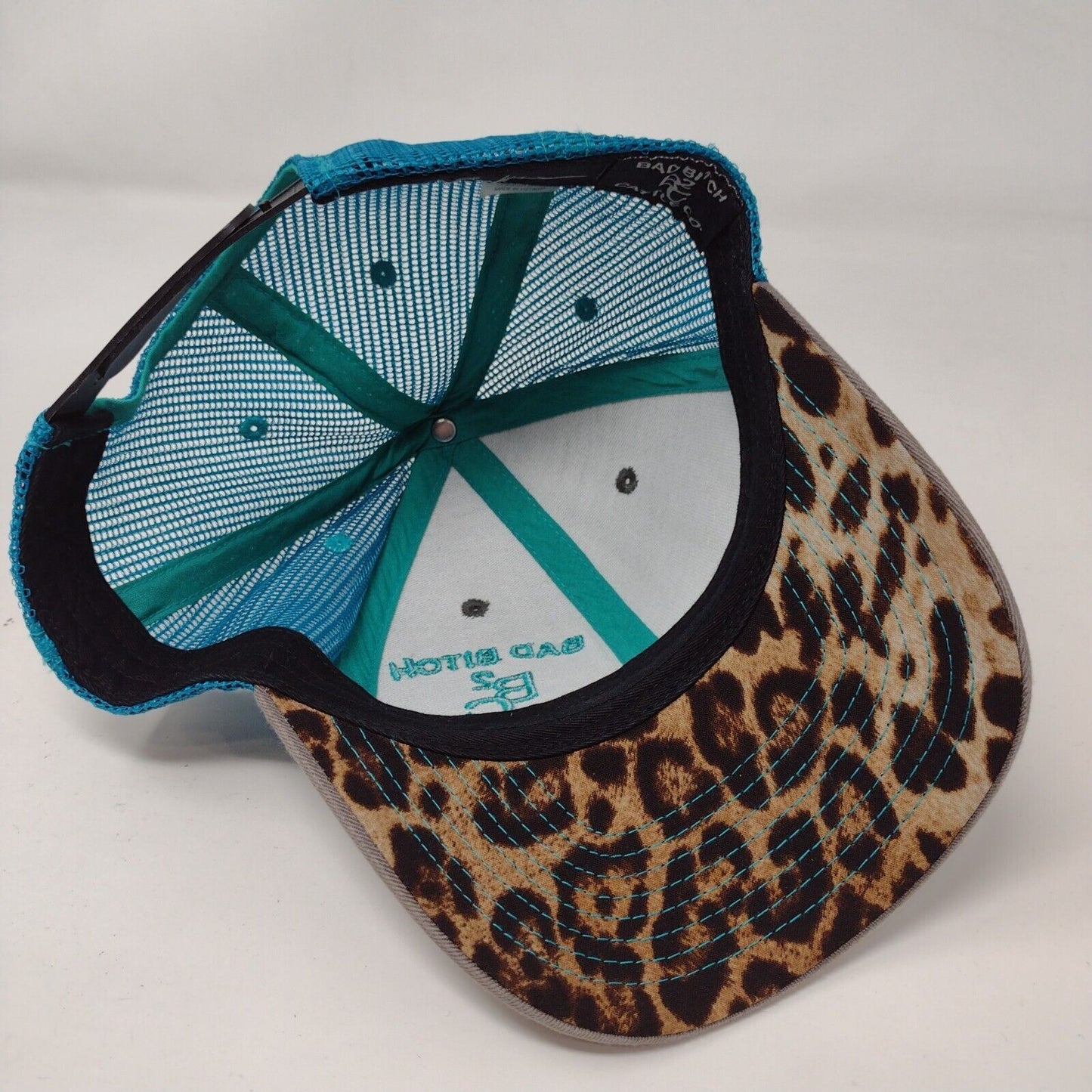 Bad Bitch Cattle Co. Snapback Mesh Back Trucker Hat Multi One Size Cheekys