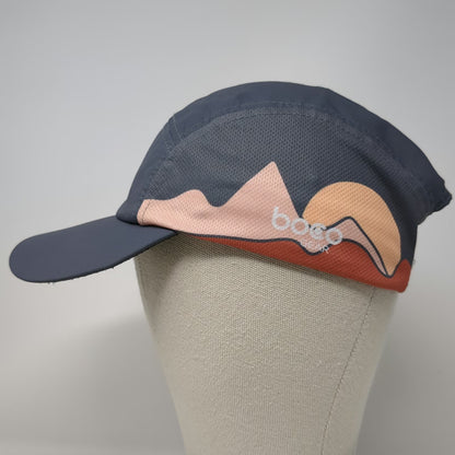 Boco Gear 5 Panel Gray One Size Runners Roost Denver CO Mountain Performance Hat