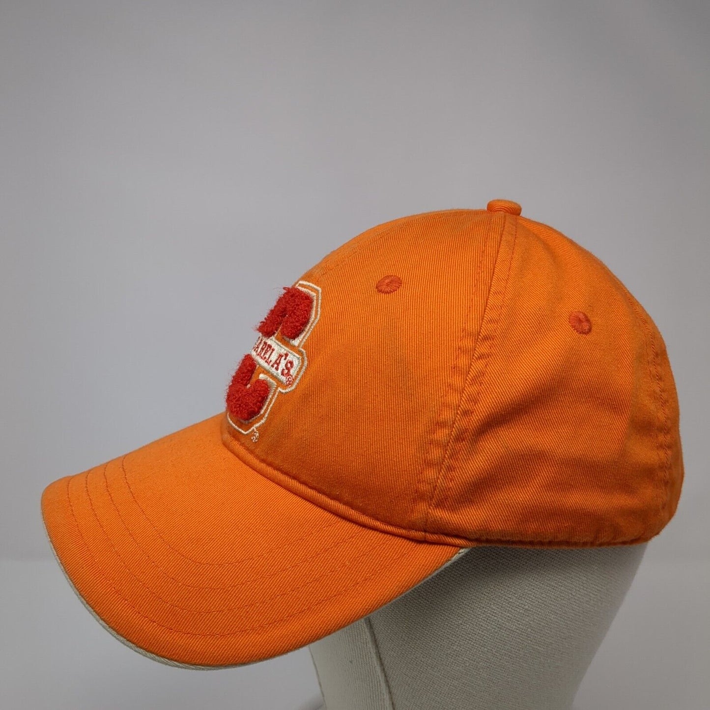 Cabela's '61 Strapback Hat Orange One Size Adjustable Embroidered