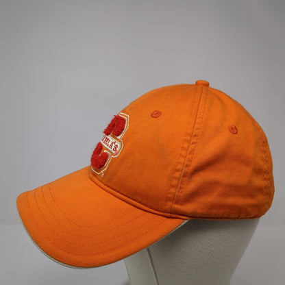Cabela's '61 Strapback Hat Orange One Size Adjustable Embroidered