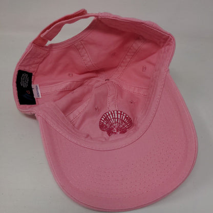 Babcock Ranch FL Strapback Hat Pink OSFA Adjustable Embroidered 6 Panel Cotton