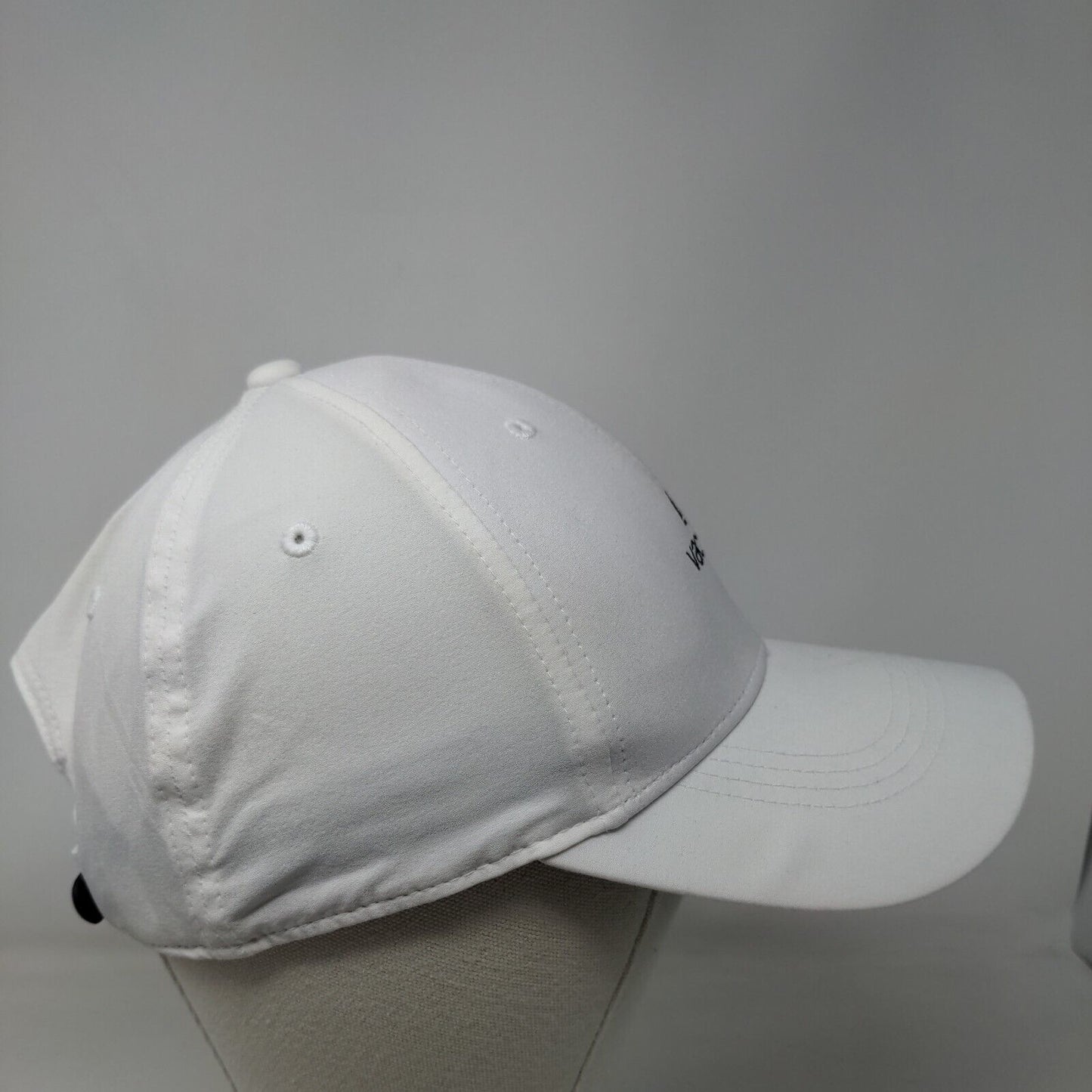 Vacasa Strapback Hat White One Size Adjustable Legacy 91 Dri-Fit Nike 6 Panel