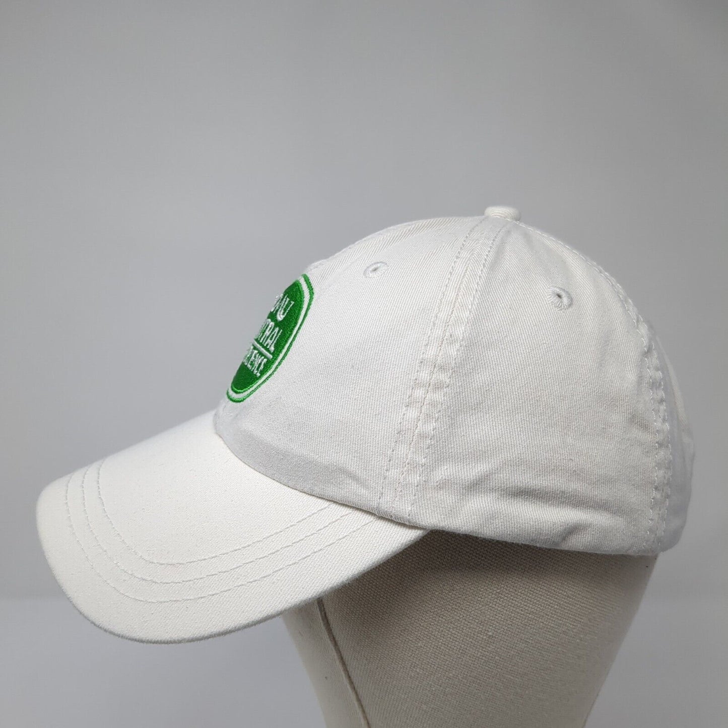 CMU Central Experience Slideback Hat White One Size Adjustable Sportsman Cotton