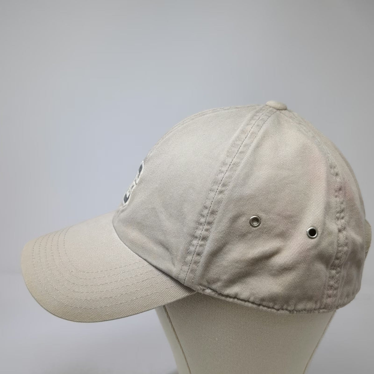 GAP Baseball Cap Beige L Slideback Adjustable Strap Embroidered Letter G hat