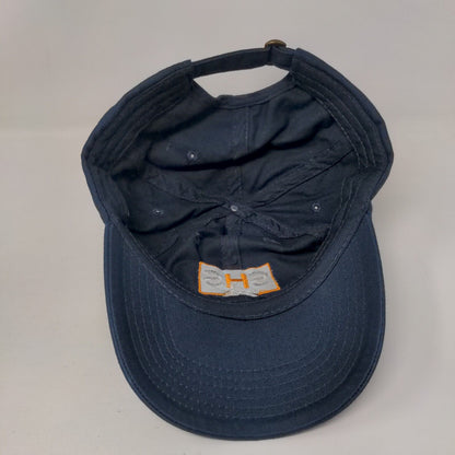 SHS 2022 Slideback Hat Blue One Size Adjustable Embroidered Vented Holes 6 Panel