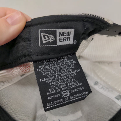 NEBB Certification #3462 Snapback Mesh Back Trucker Hat Black OSFM New Era