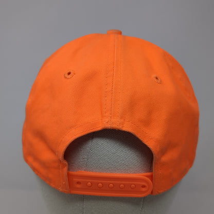 Purina Snapback Hat Orange One Size Adjustable Embroidered Head Start