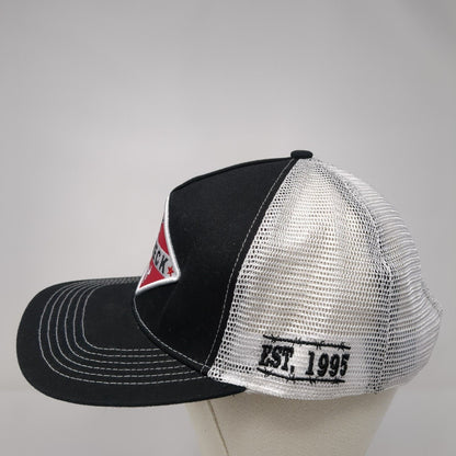 Redneck Snapback Mesh Back Trucker Hat Black One Size Cowboy Hardware